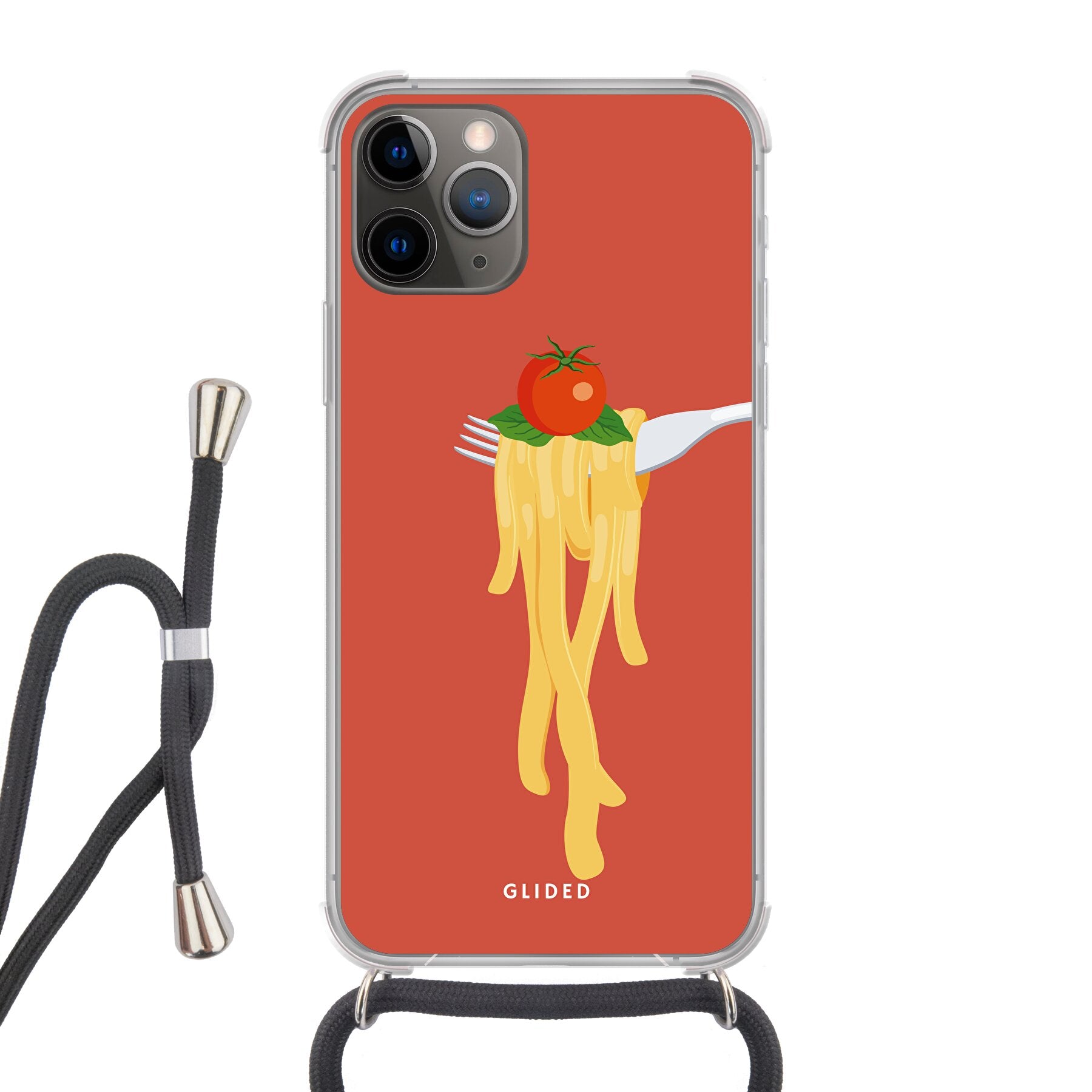 Pasta Paradise - iPhone 11 Pro - Crossbody case mit Band