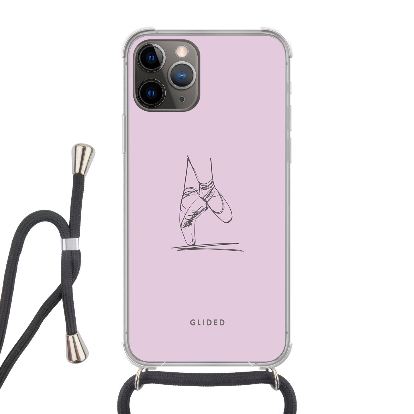 Pointe - iPhone 11 Pro Handyhülle Crossbody case mit Band