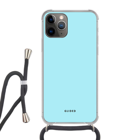 Turquoise Touch - iPhone 11 Pro Handyhülle Crossbody case mit Band