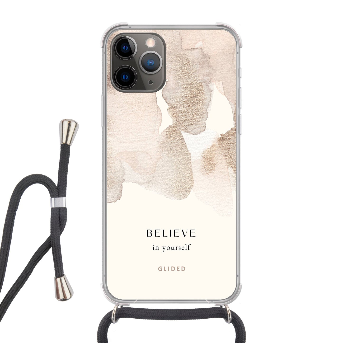 Believe in yourself - iPhone 11 Pro Handyhülle Crossbody case mit Band