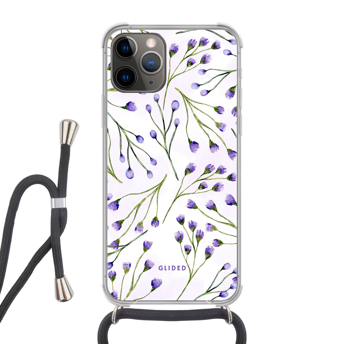 Violet Garden - iPhone 11 Pro Handyhülle Crossbody case mit Band
