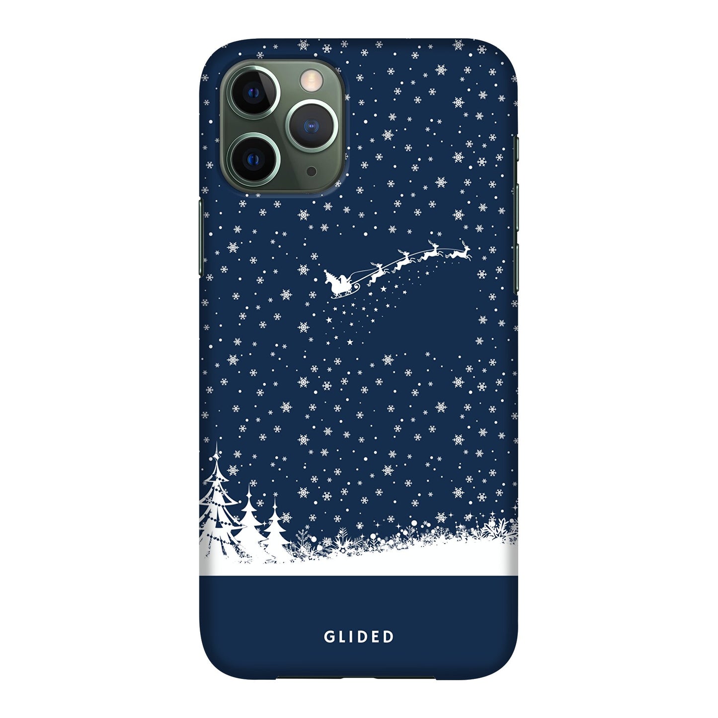 Flying Santa - iPhone 11 Pro Handyhülle Hard Case