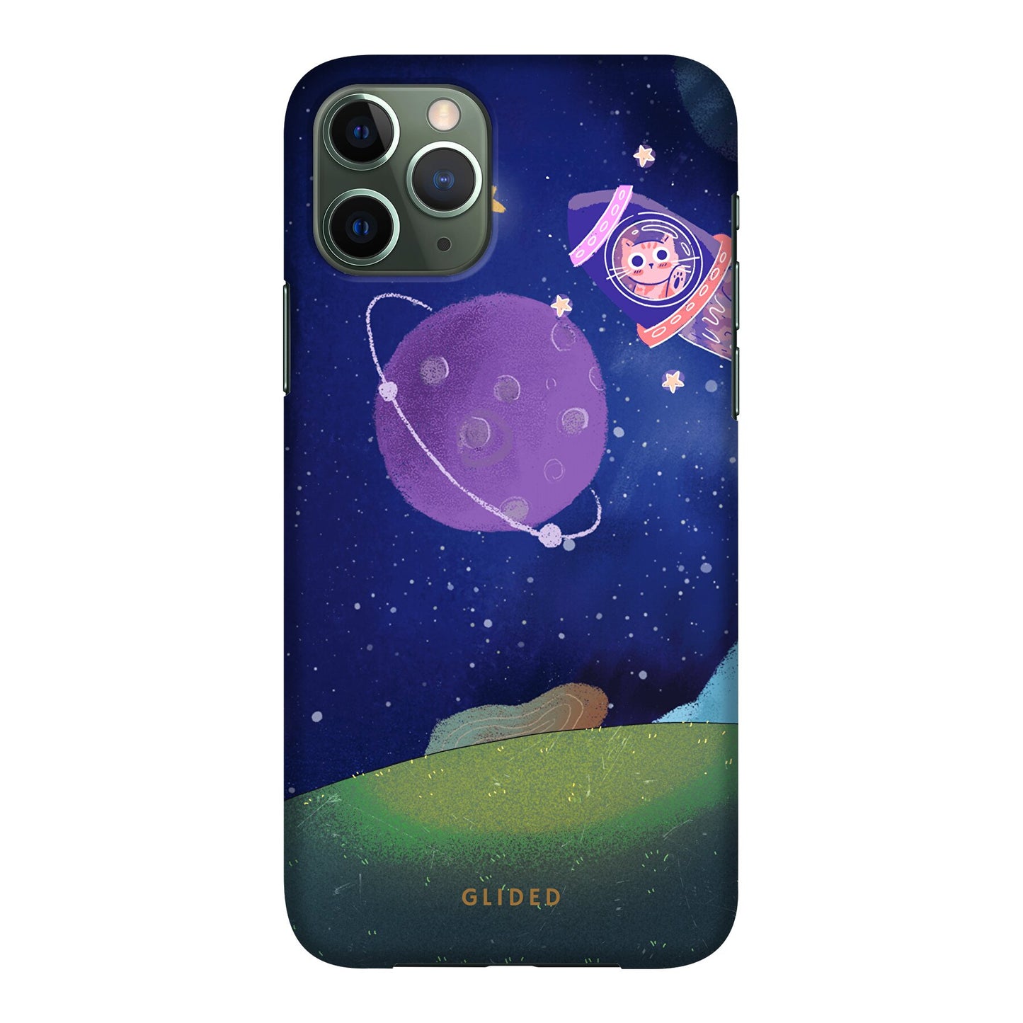 Galaxy Cat - iPhone 11 Pro Handyhülle Hard Case