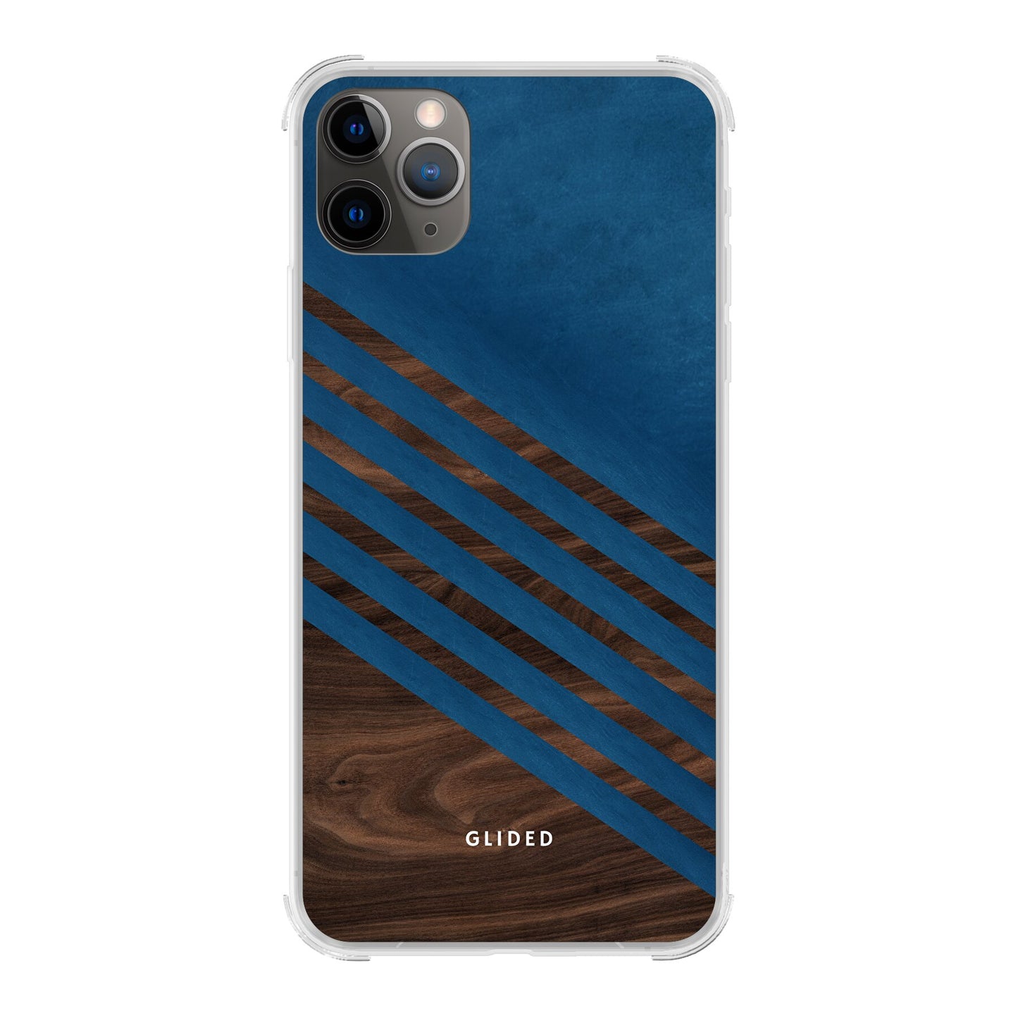 Blue Wood - iPhone 11 Pro Max Handyhülle Bumper case