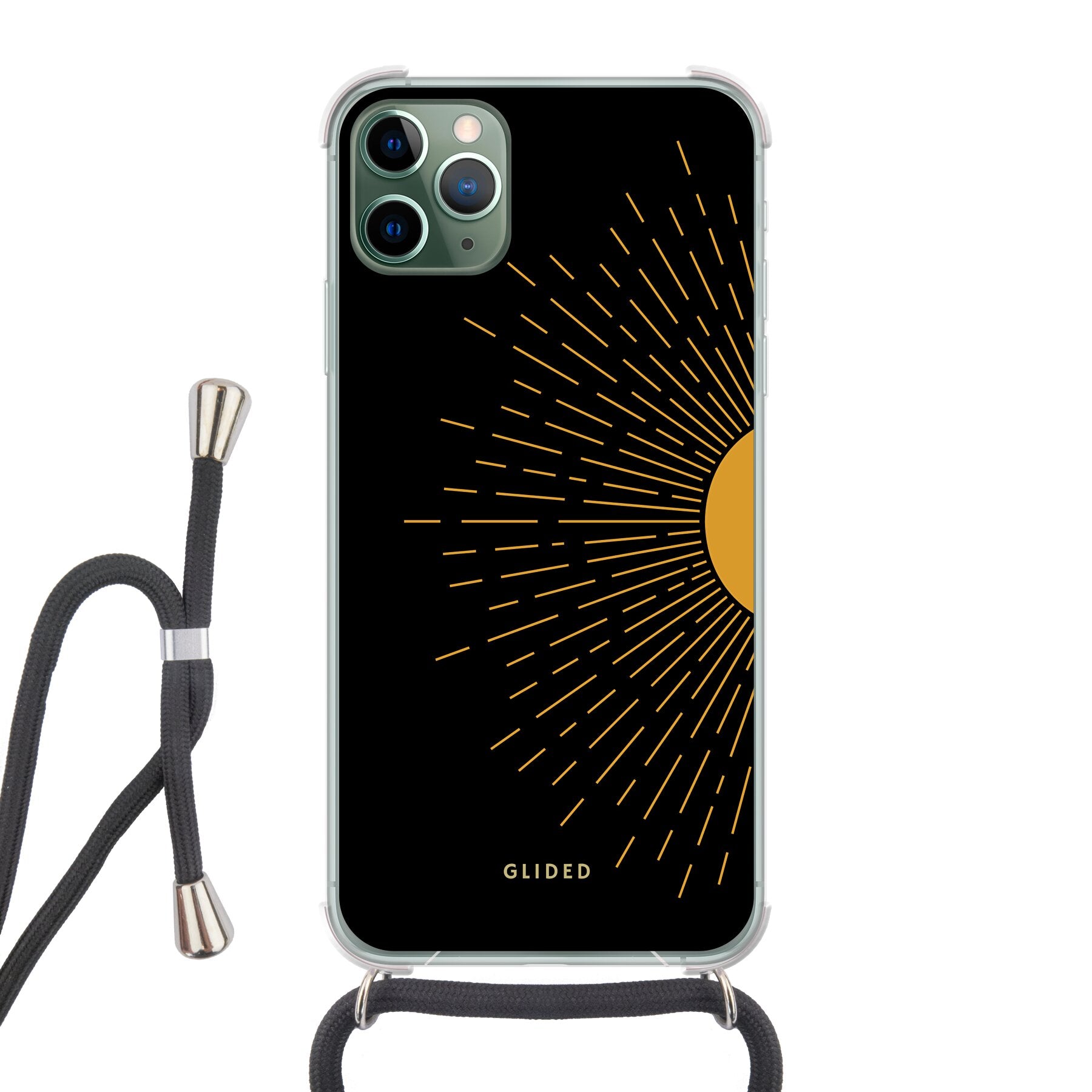 Sunlit - iPhone 11 Pro Max Handyhülle Crossbody case mit Band