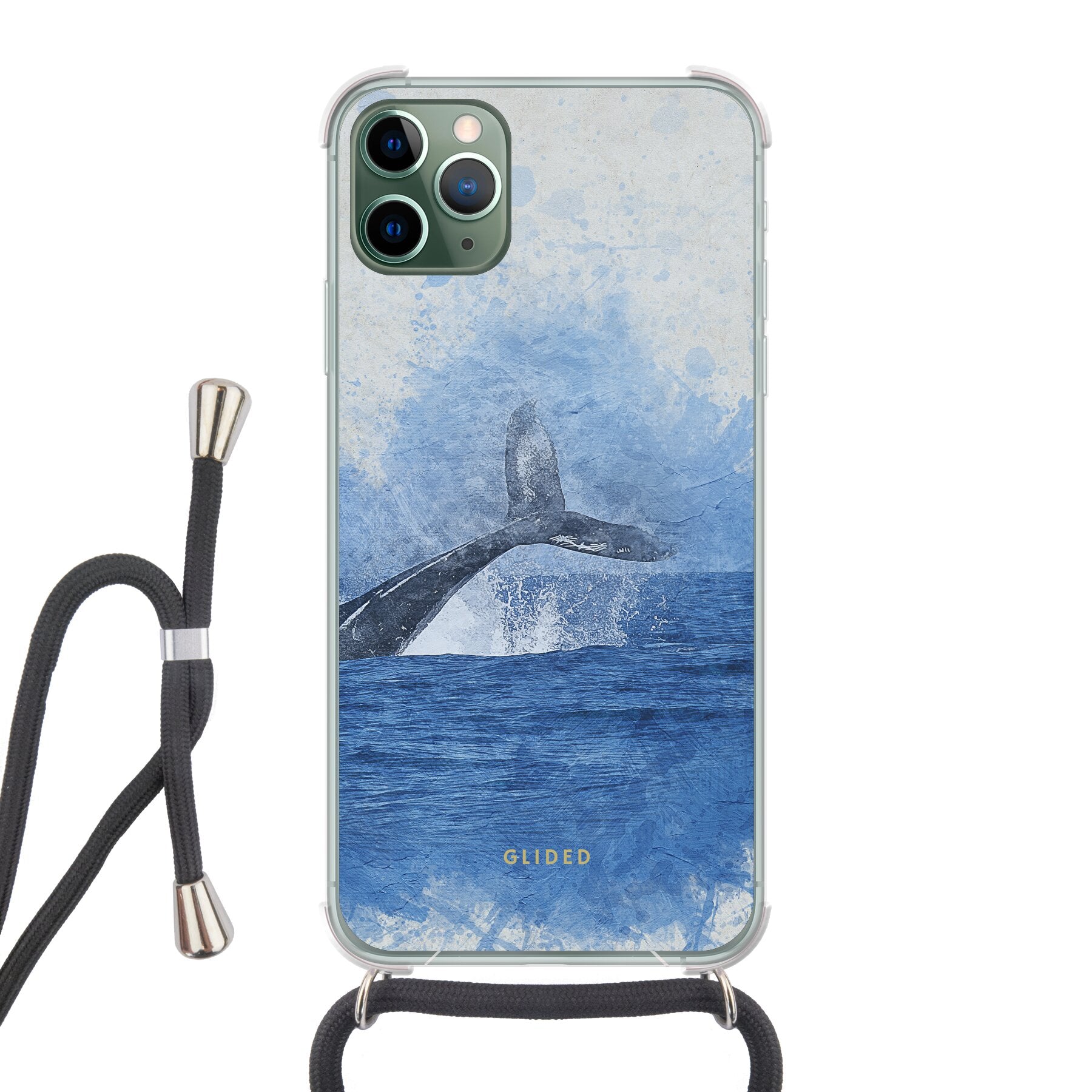 Oceanic - iPhone 11 Pro Max Handyhülle Crossbody case mit Band