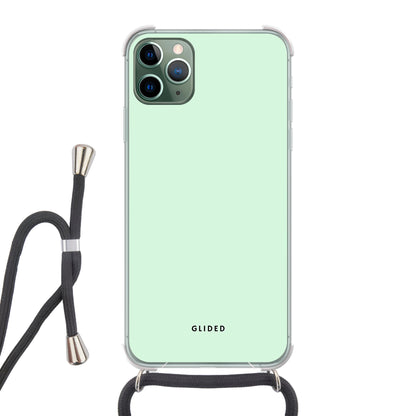 Mint Breeze - iPhone 11 Pro Max Handyhülle Crossbody case mit Band