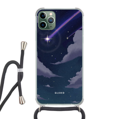 Wish - iPhone 11 Pro Max Handyhülle Crossbody case mit Band