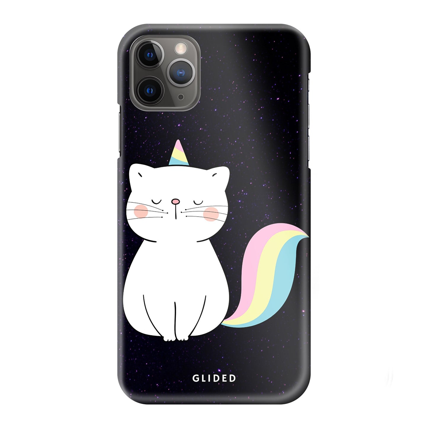 Unicorn Cat - iPhone 11 Pro Max Handyhülle Hard Case