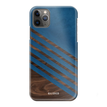 Blue Wood - iPhone 11 Pro Max Handyhülle Hard Case