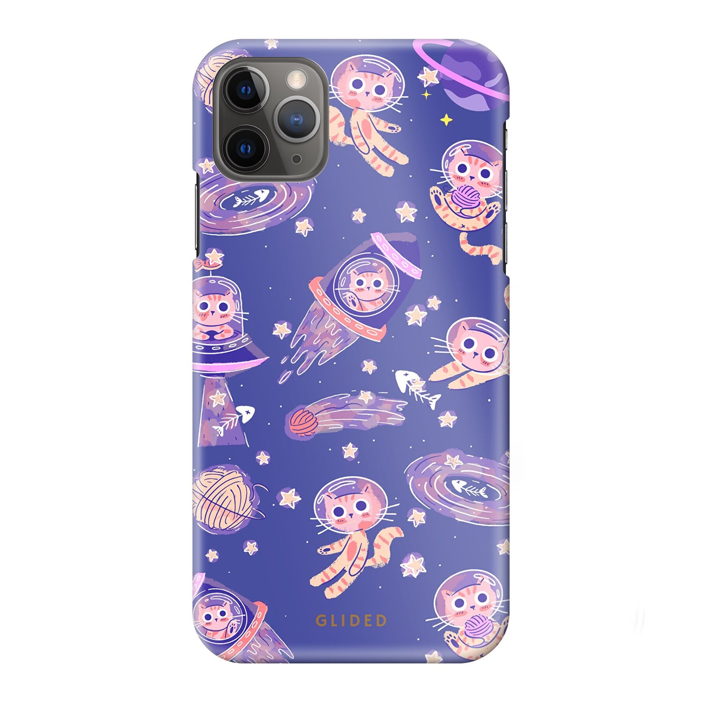 Space Cat - iPhone 11 Pro Max Handyhülle Hard Case