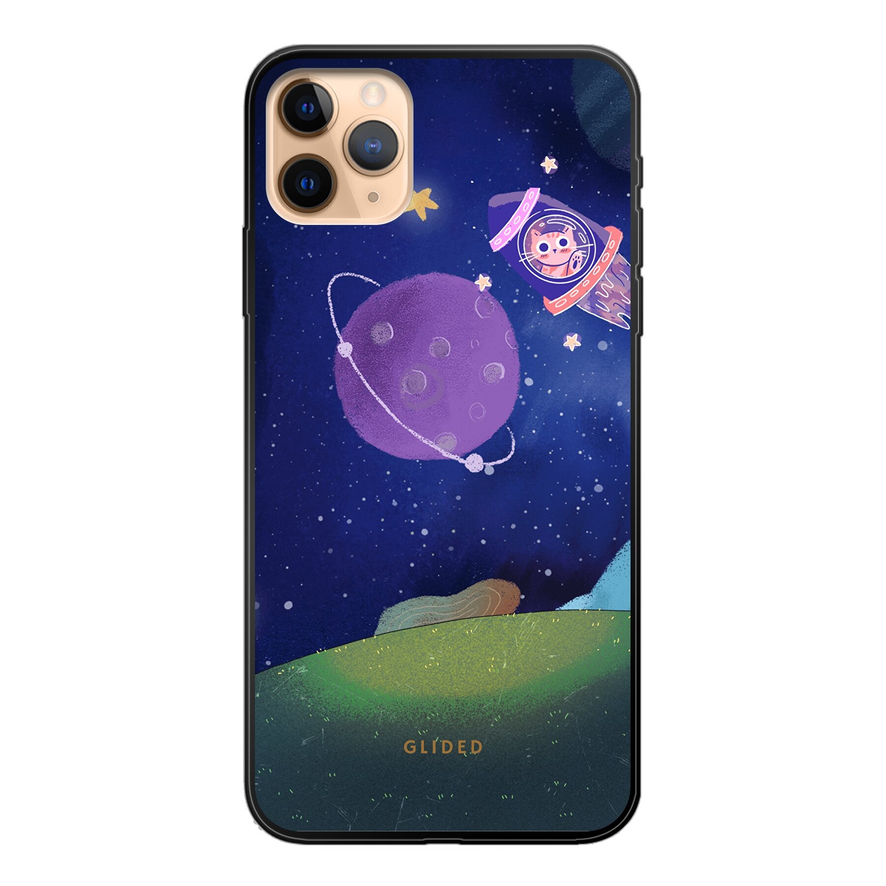 Galaxy Cat - iPhone 11 Pro Max Handyhülle Soft case