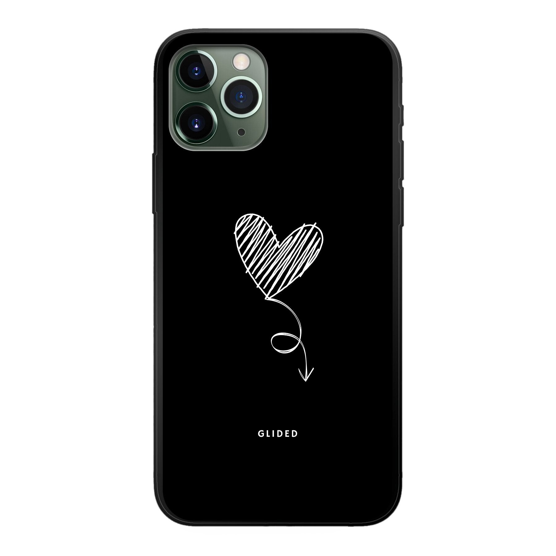 Dark Heart - iPhone 11 Pro Handyhülle Soft case