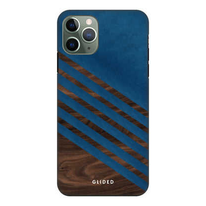 Blue Wood - iPhone 11 Pro Handyhülle Tough case