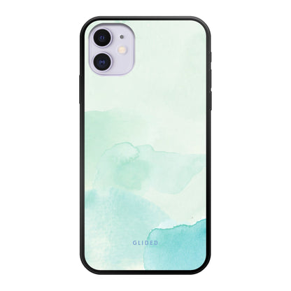 Turquoise Art - iPhone 11 Handyhülle Soft case