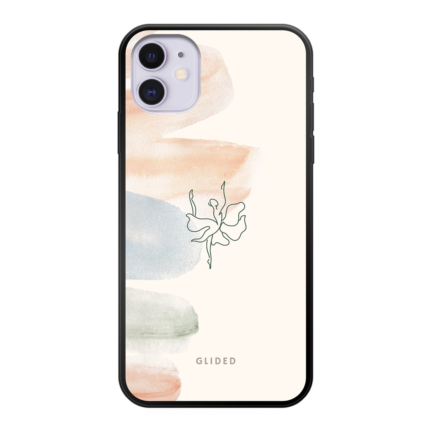 Aquarelle - iPhone 11 Handyhülle Soft case