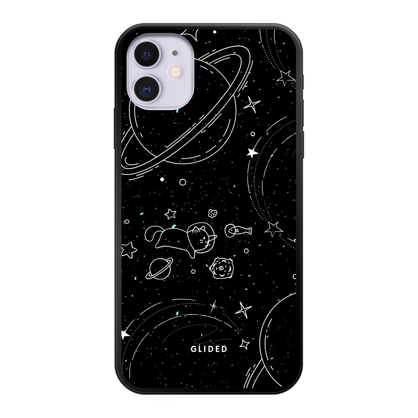 Cosmic Cat - iPhone 11 Handyhülle Soft case