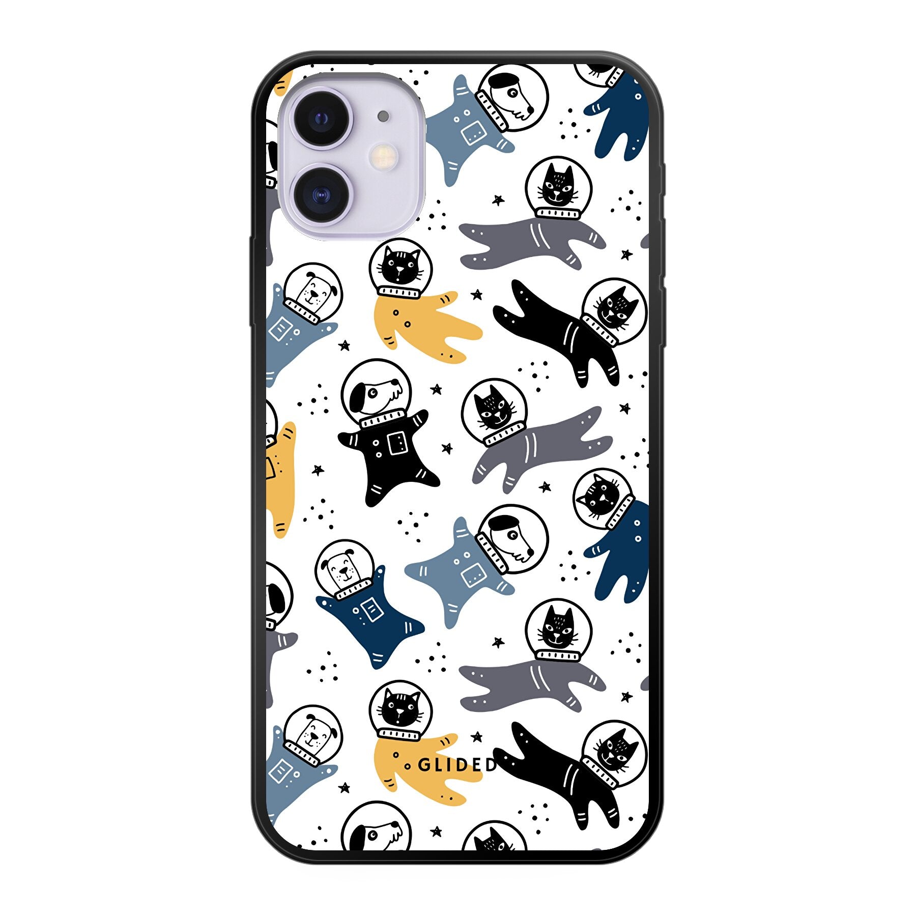 Paws Space - iPhone 11 Handyhülle Soft case