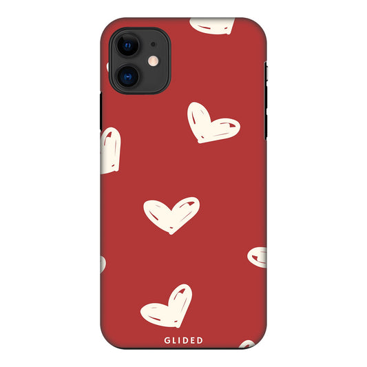Red Love - iPhone 11 - Tough case