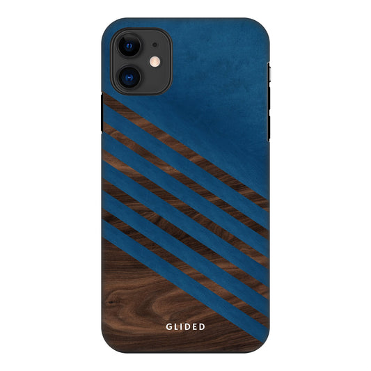 Blue Wood - iPhone 11 Handyhülle Tough case