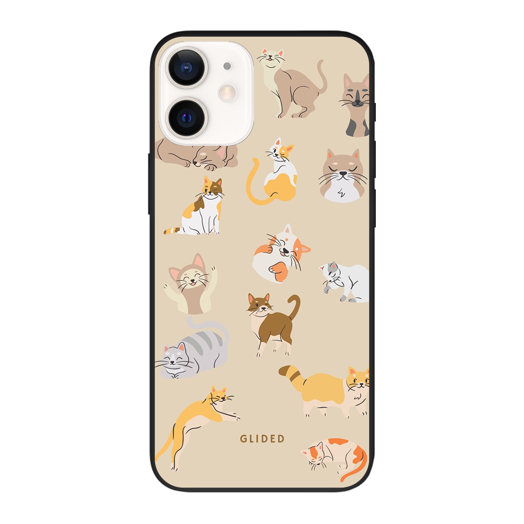 Meow - iPhone 12 Handyhülle Biologisch Abbaubar