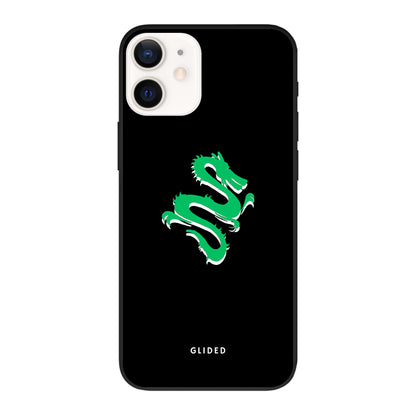 Emerald Dragon - iPhone 12 Handyhülle Biologisch Abbaubar