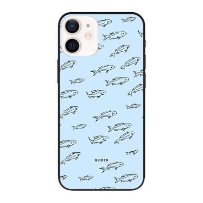 Fishy - iPhone 12 Handyhülle Biologisch Abbaubar
