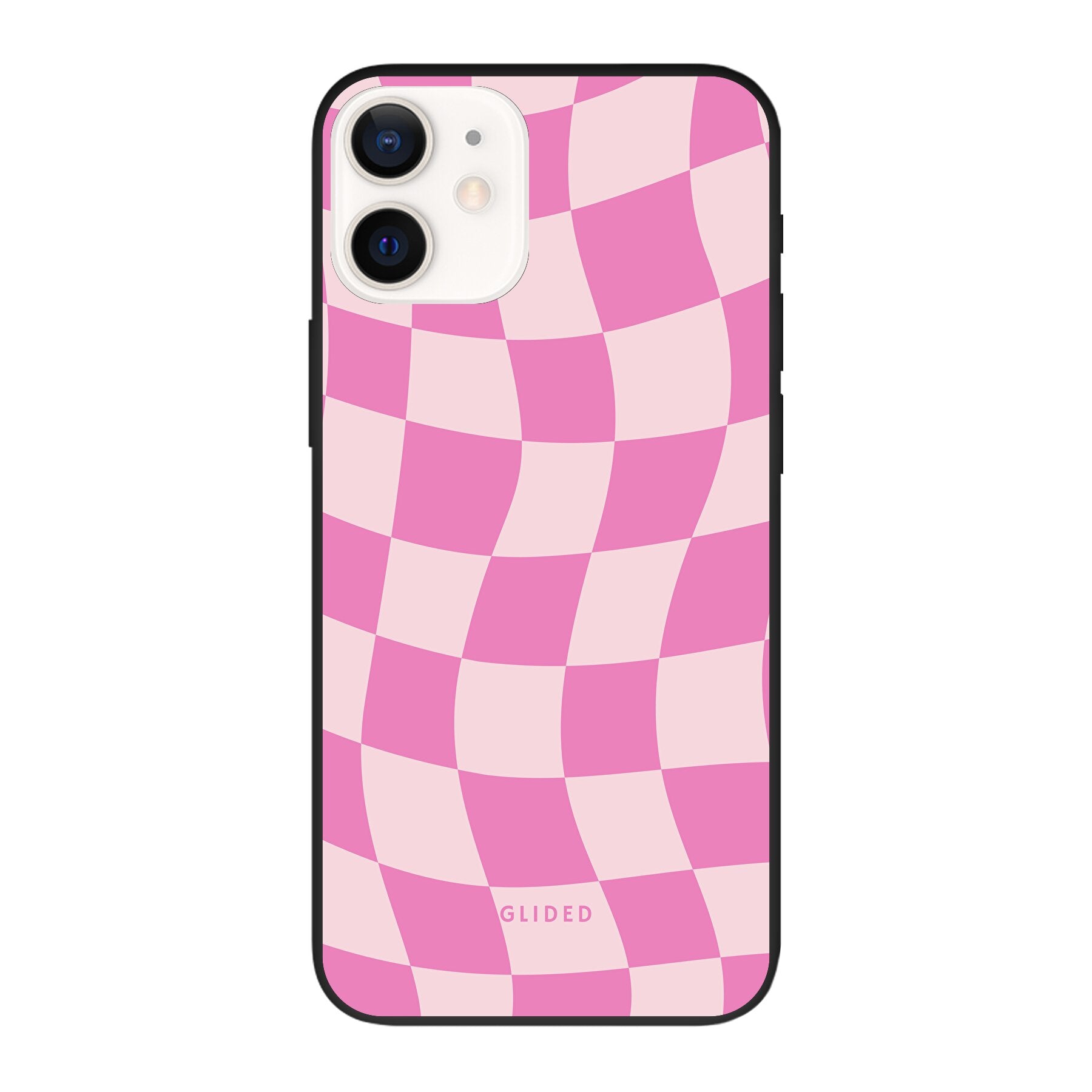 Pink Chess - iPhone 12 Handyhülle Biologisch Abbaubar