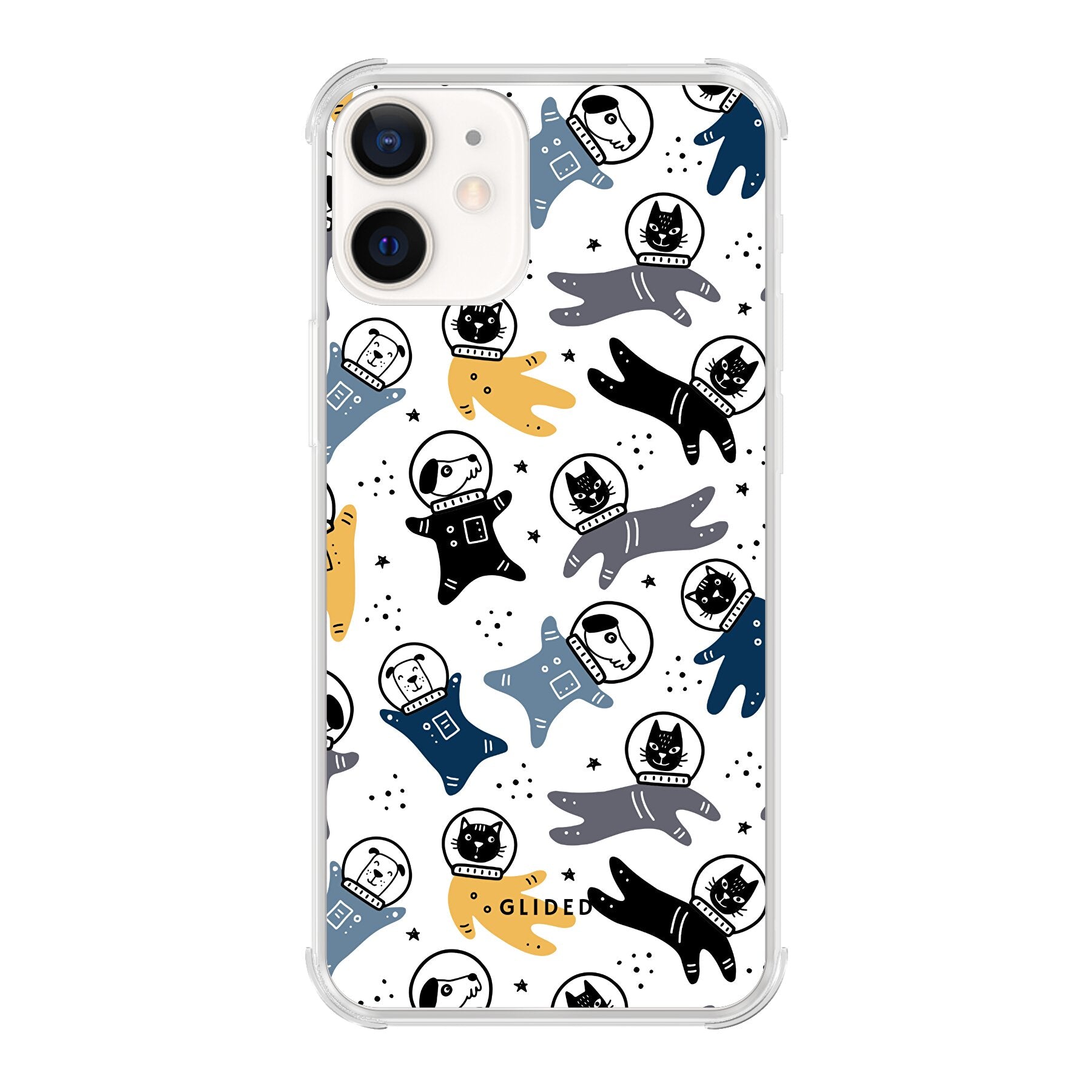 Paws Space - iPhone 12 Handyhülle Bumper case