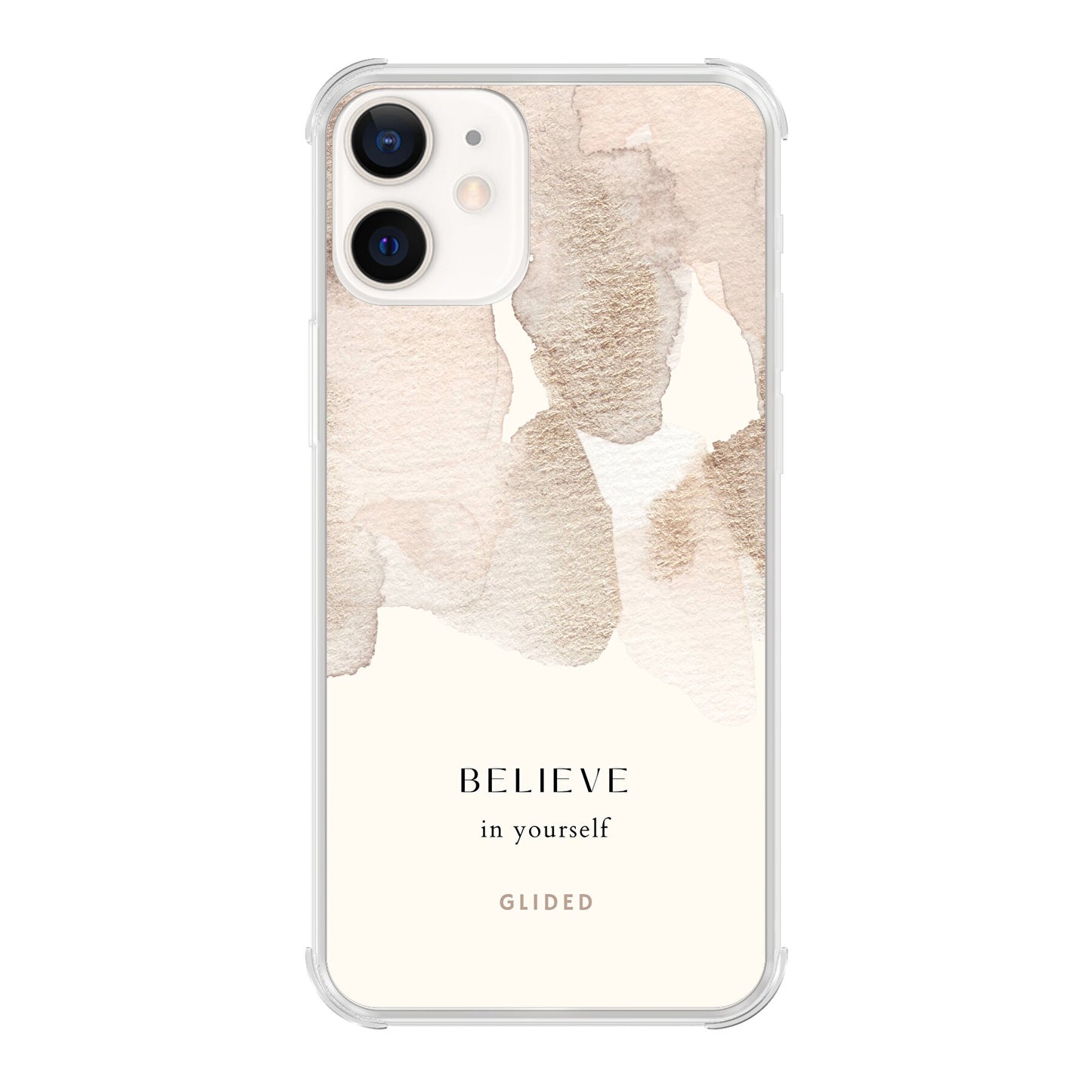 Believe in yourself - iPhone 12 Handyhülle Bumper case