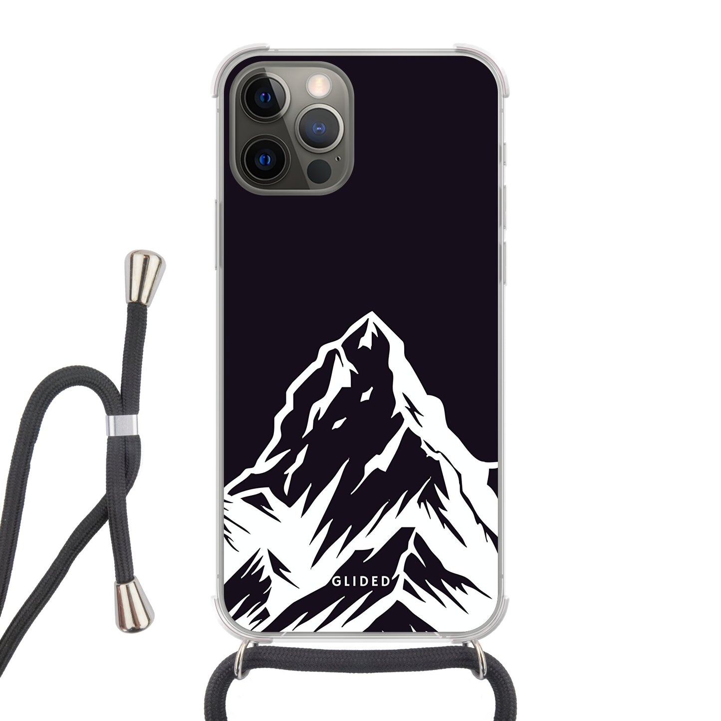Alpine Adventure - iPhone 12 - Crossbody case mit Band