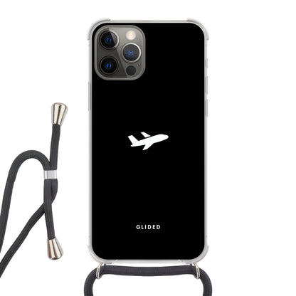 Fly Away - iPhone 12 Handyhülle Crossbody case mit Band