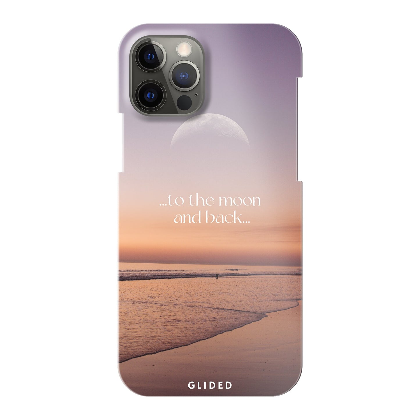 To the Moon - iPhone 12 - Hard Case