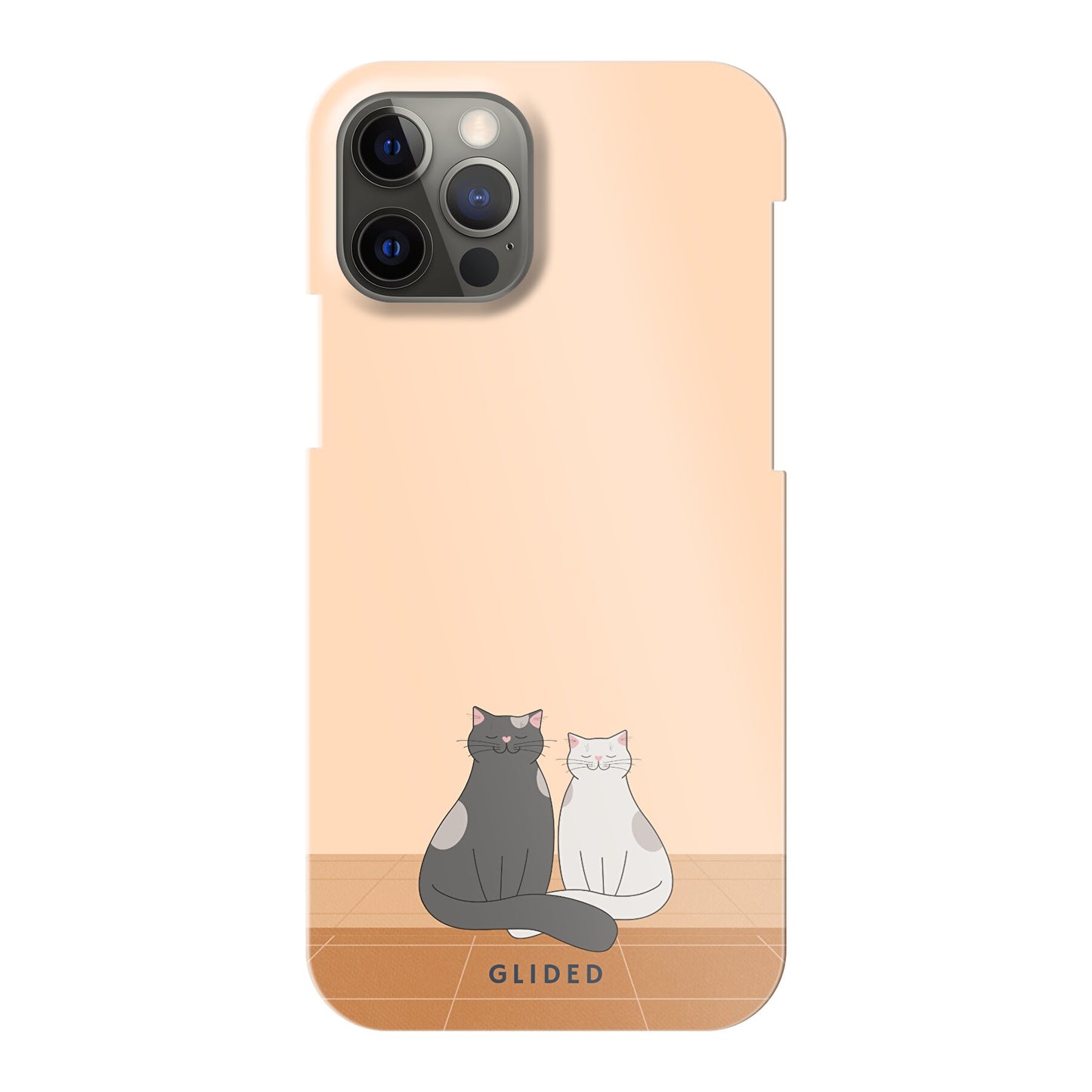 Catty Friends - iPhone 12 Handyhülle Hard Case