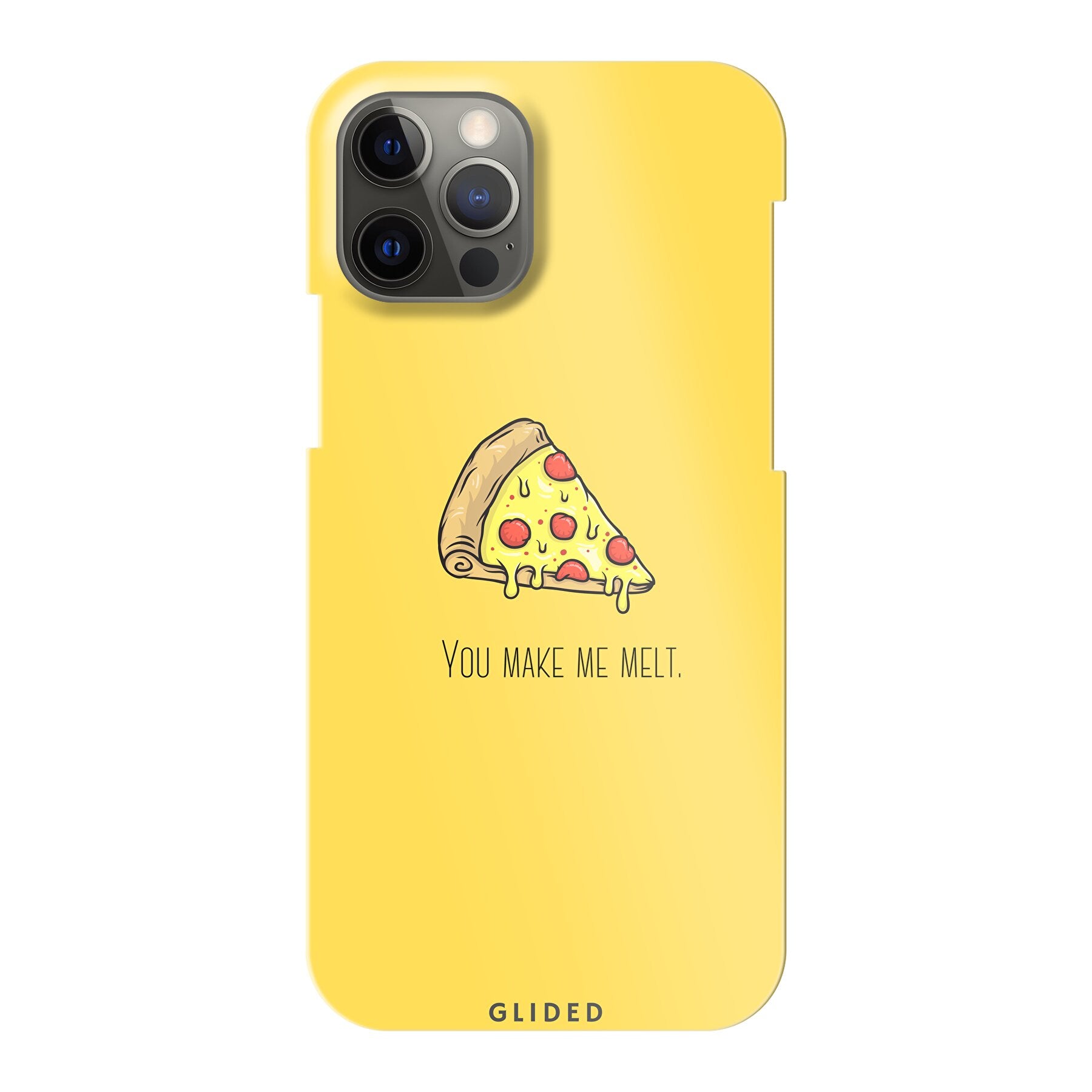 Flirty Pizza - iPhone 12 - Hard Case