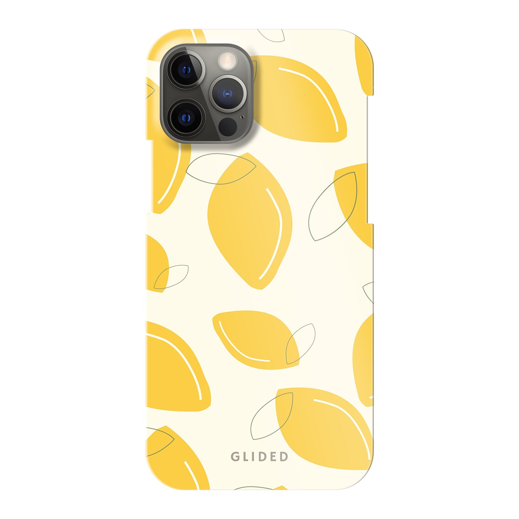 Abstract Lemon - iPhone 12 - Hard Case