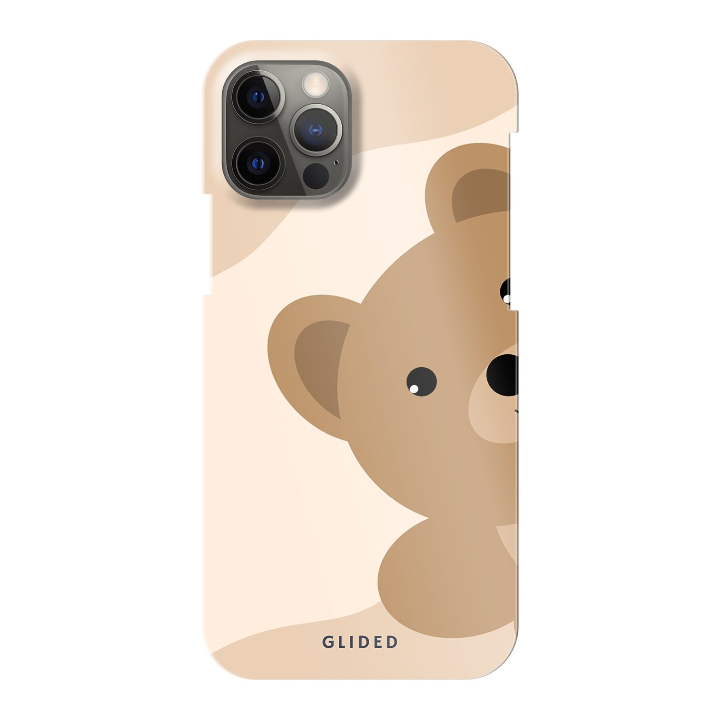 BearLove Left - iPhone 12 Handyhülle Hard Case