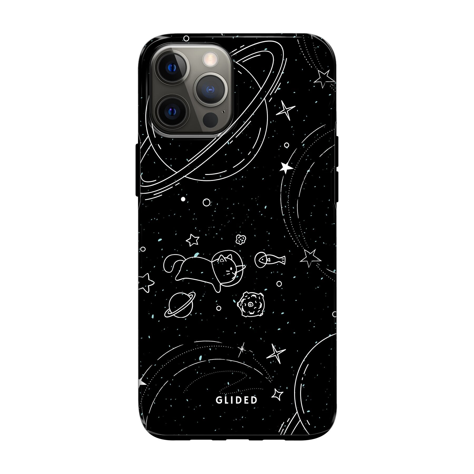 Cosmic Cat - iPhone 12 Handyhülle MagSafe Tough case