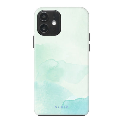 Turquoise Art - iPhone 12 Handyhülle MagSafe Tough case