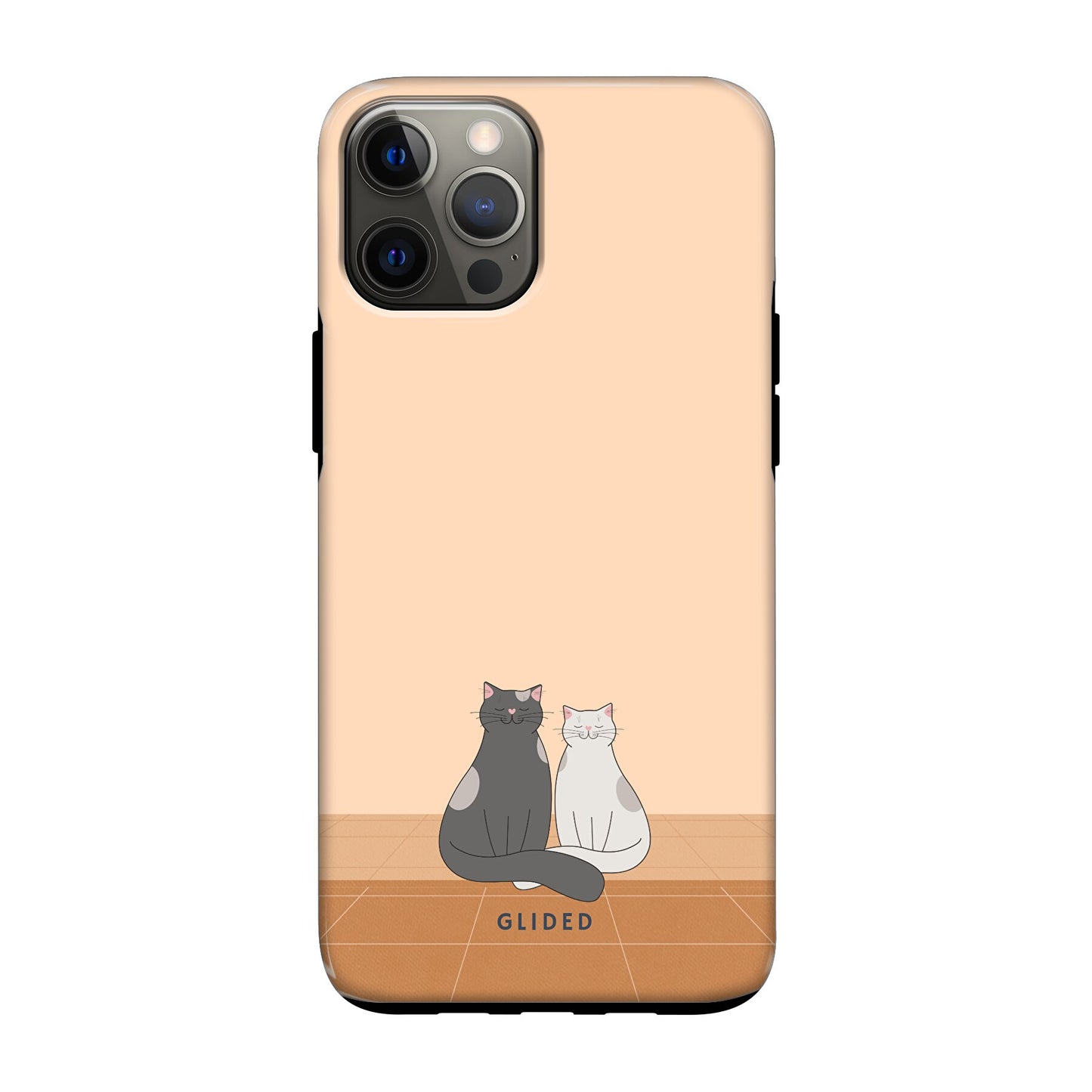 Catty Friends - iPhone 12 Handyhülle MagSafe Tough case