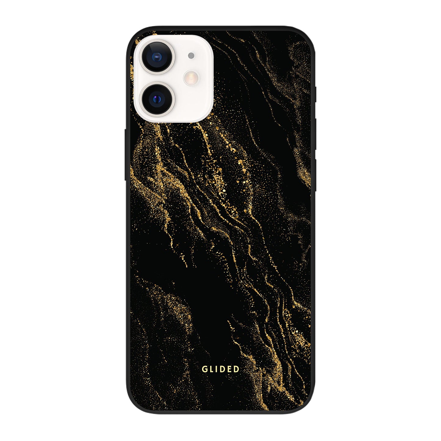 Black Marble - iPhone 12 Pro Handyhülle Biologisch Abbaubar