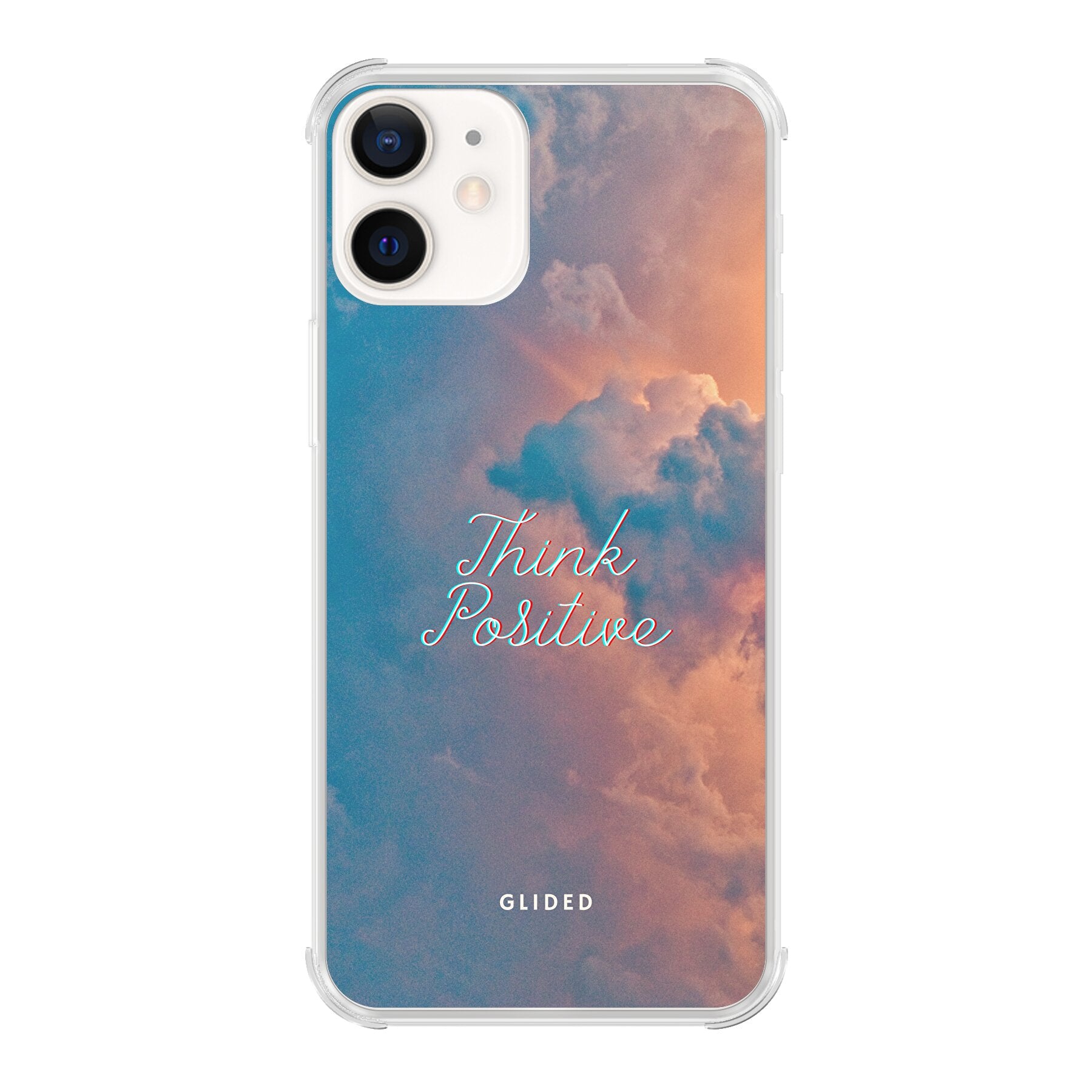 Think positive - iPhone 12 Pro Handyhülle Bumper case