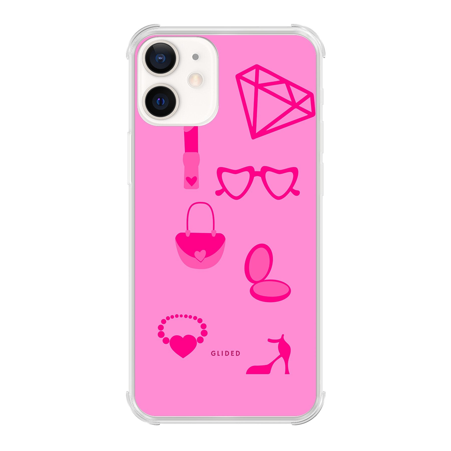 Glamor - iPhone 12 Pro Handyhülle Bumper case