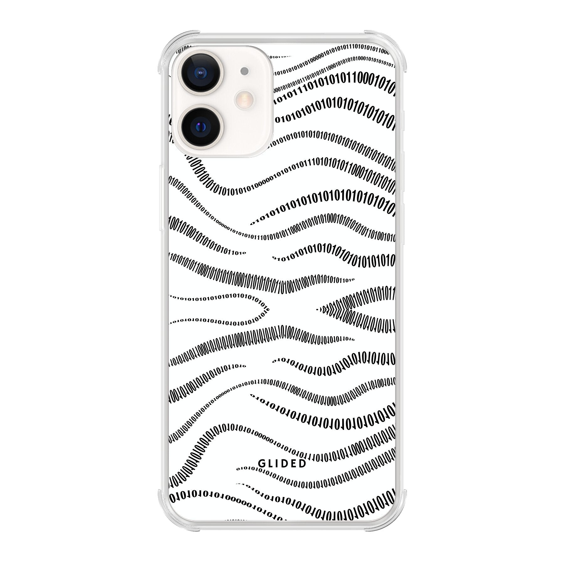 Binary Code - iPhone 12 Pro Handyhülle Bumper case