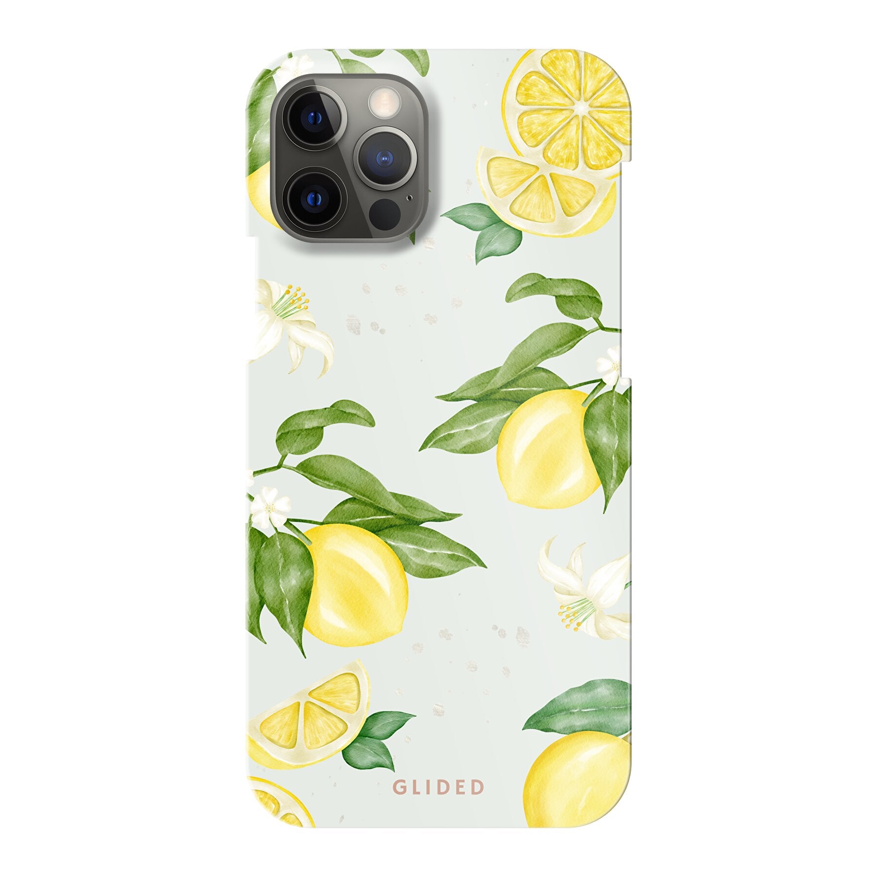 Lemon Beauty - iPhone 12 Pro Handyhülle Hard Case