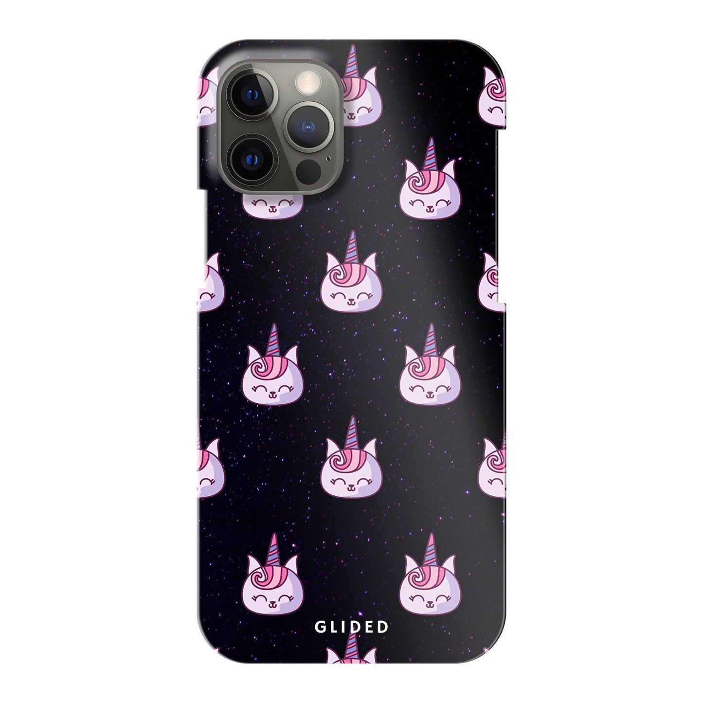 Unicorn Meow - iPhone 12 Pro Handyhülle Hard Case