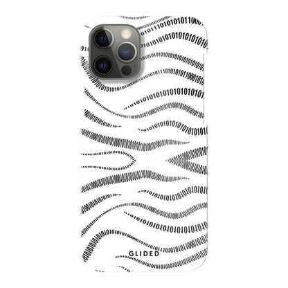 Binary Code - iPhone 12 Pro Handyhülle Hard Case