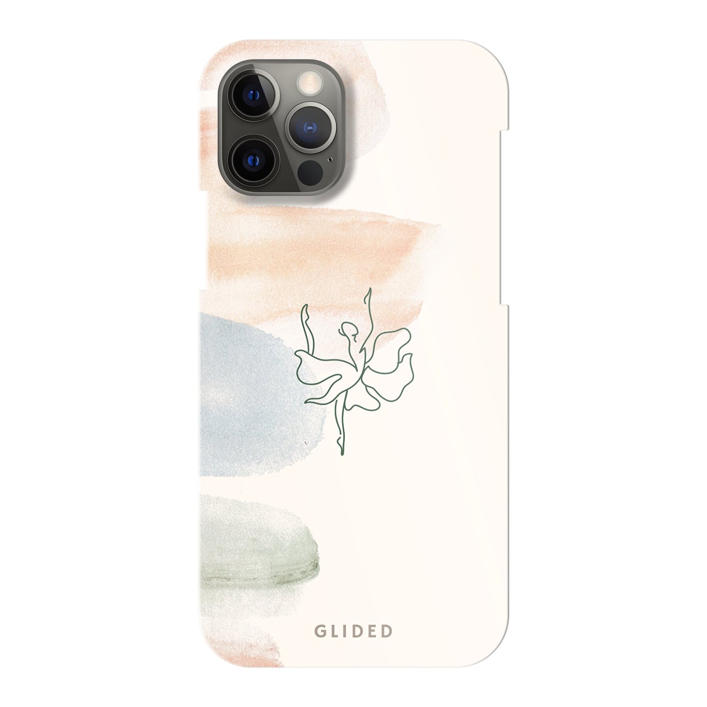 Aquarelle - iPhone 12 Pro Handyhülle Hard Case