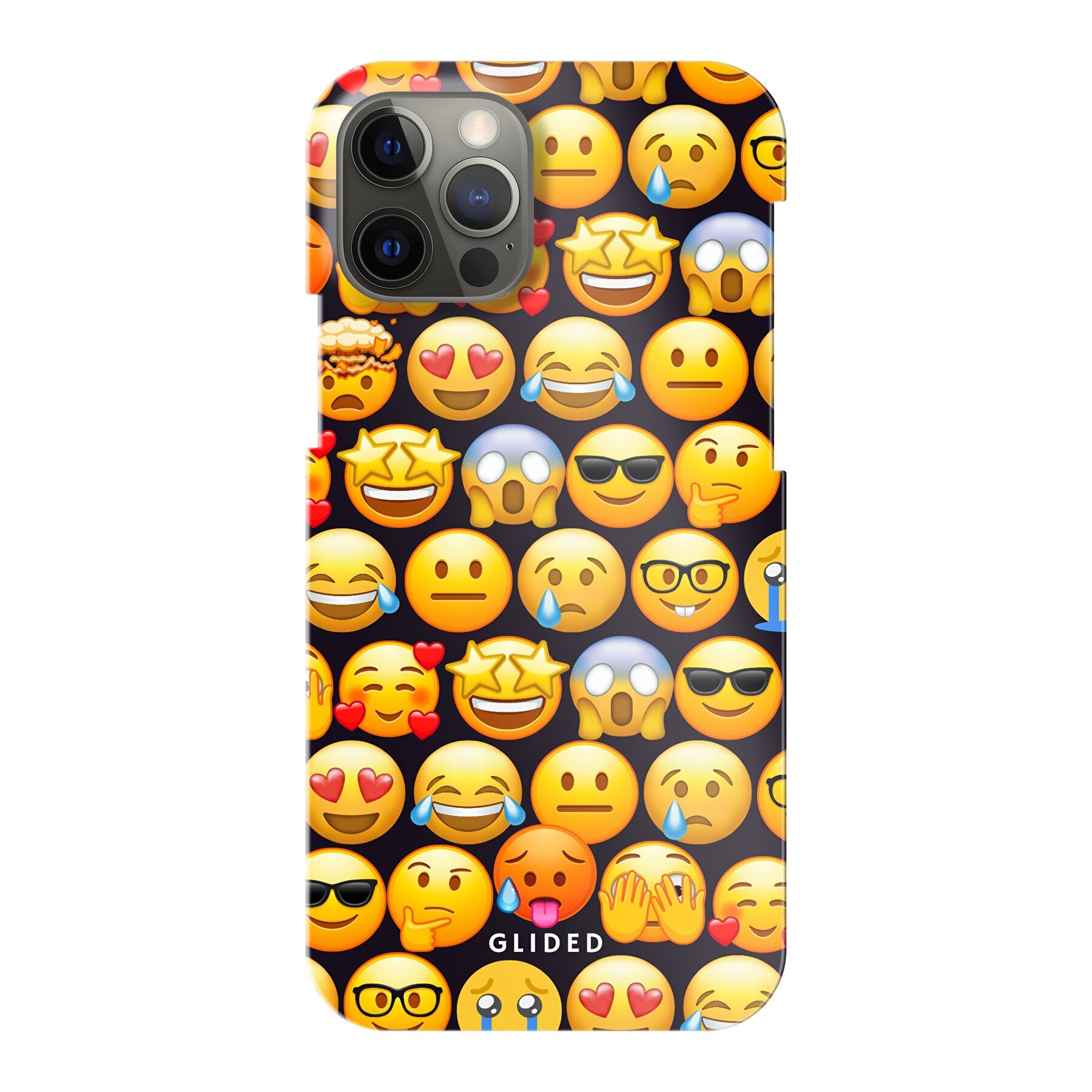 Emoji Town - iPhone 12 Pro Handyhülle Hard Case