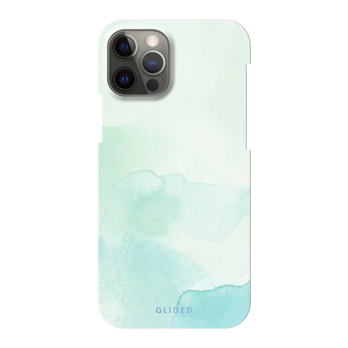 Turquoise Art - iPhone 12 Pro Handyhülle Hard Case